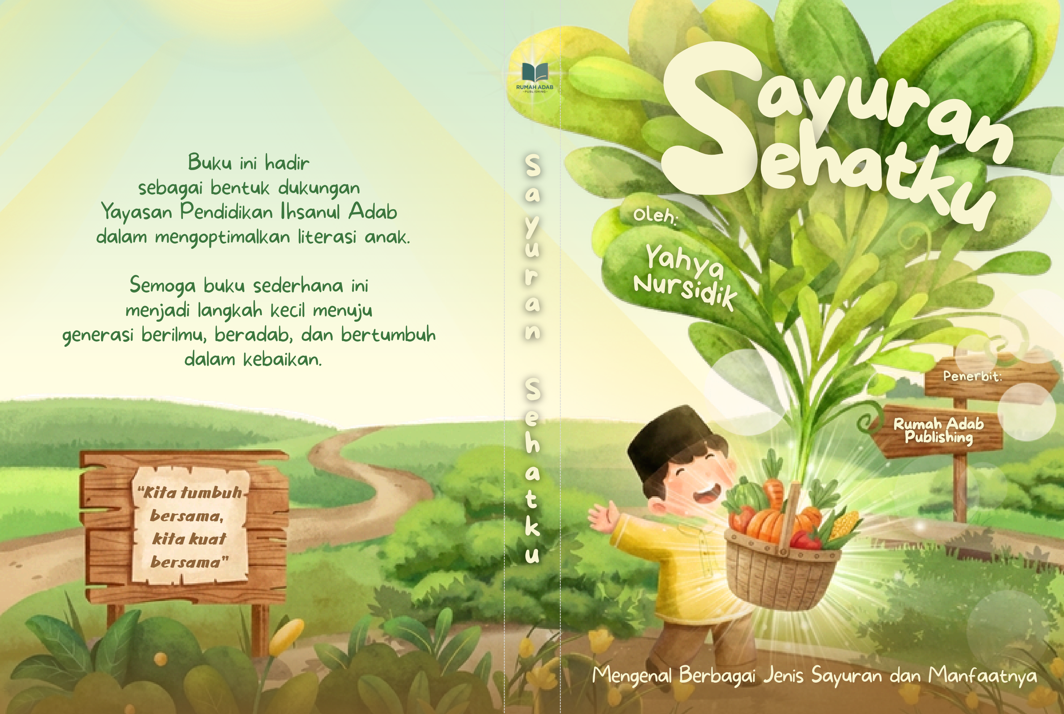 Sampul buku Sayuran Sehatku